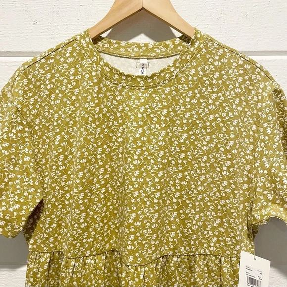 NWT RVCA City Vibes Babydoll Mini Dress Size M/10 - Picture 8 of 15